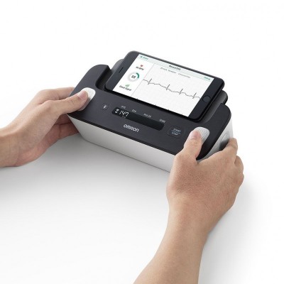 Tensiometru OMRON Complete – monitor pentru brat cu functie ECG integrata (2-in-1)