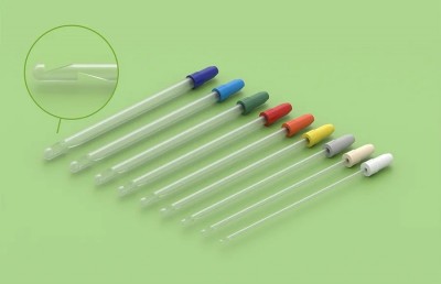 Intracurette SR - Cureta Semi-rigida, tip ‘Karman’, pentru aspiratie intrauterina.