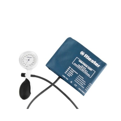 Tensiometru mecanic Riester e‑mega cu manseta cu un tub