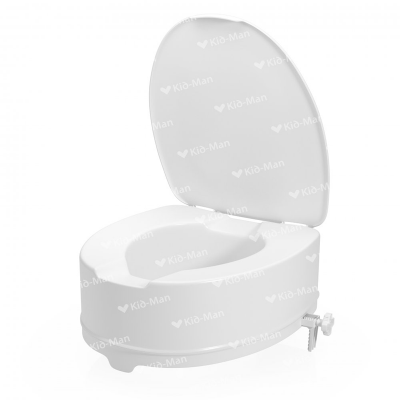 Capac pentru Înălțător Toaletă | Igienic și Rezistent | Alb