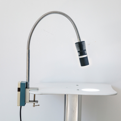 Lampă de Examinare LED JD1600J | Fixare Clips | Braț Flexibil „Gooseneck”