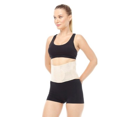 Corset Hernie Ombilicală ELBORX-K503 | Centură Abdominală cu Perniță | Orteză Compresivă Hernie
