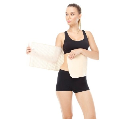 Corset Toracic Tip Prosop ELBORX-K509 | Centură Abdominală și Toracică | Suport Post-Operator Bumbac