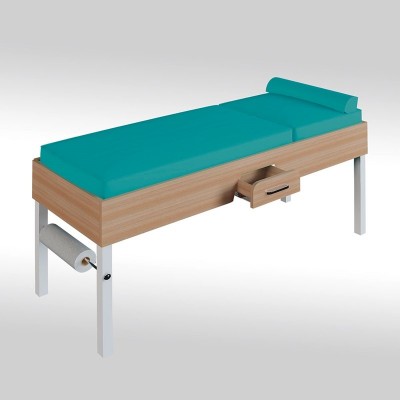 Canapea Examinare MIA-COUCH-02 | Reglabilă | Suport Rolă Hârtie Inclus