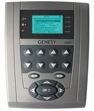 GENESY 3000 - Aparat portabil pentru electroterapie, cu 4 canale independente