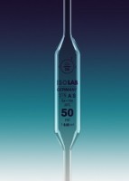 Pipete cu bula ( volumetrica ) volum 40 ml - clasa AS - IMPORT GERMANIA