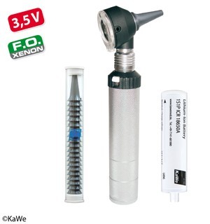 COMBILIGHT FO30 LED / 2,5V - Otoscop cu iluminare cu fibra optica, bec LED 2,5V, ~8.000lux, fara reglarea intensitatii luminoase