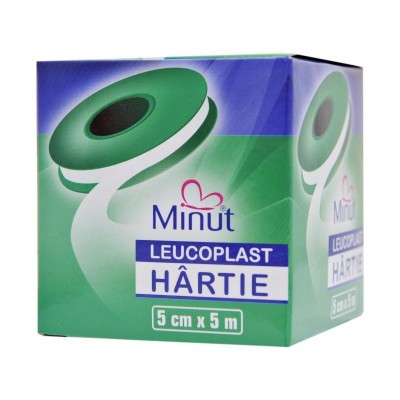 Leucoplast Hartie - Minut - 5 cm x 5 metri