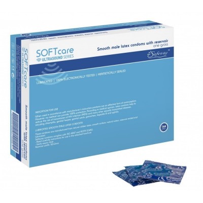 Prezervative lubrifiate - SoftCARE - 144 buc