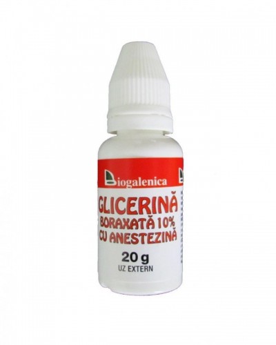 Glicerina boraxata cu anestezina - 20 grame