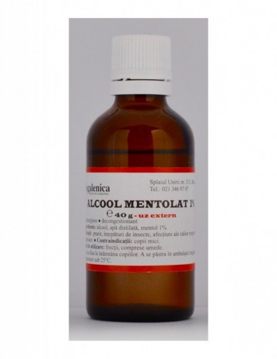 Alcool mentolat 1% - 40 g