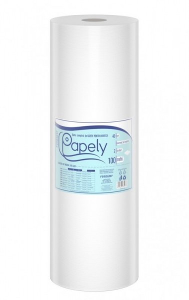 Rola Cearceaf hartie 49 cm x 100 m - Premium