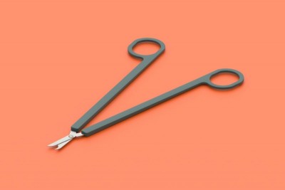 Foarfeca pentru scos fire sutura U-CUT - 22 cm