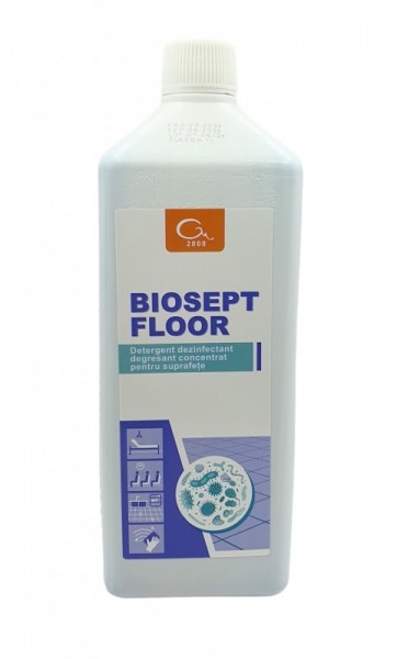 Biosept Floor - Detergent dezinfectant concentrat suprafete - 1 litru