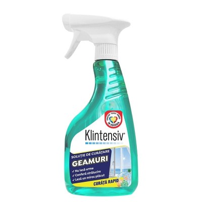 Solutie curatare geamuri Klintensiv - 500 ml
