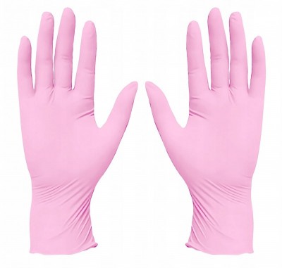Manusi Examinare din Nitril - Nitrylex Roz - 100 buc