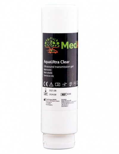 Gel ecografie, EKG incolor - 260 ml