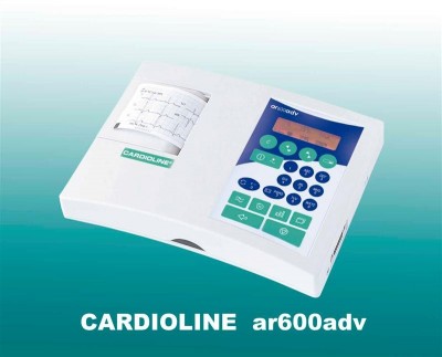 Electrocardiograf aparat ECG portabil, cu 3 canale  CARDIOLINE ar600adv+i