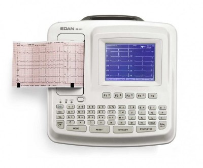 Electrocardiograf cu 6 canale EDAN: display 5,7" color SE-601B