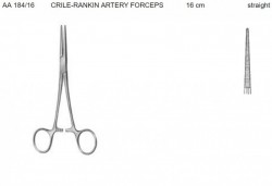 Pensa arteriala CRILE-RANKIN, dreapta, 16.0 CM