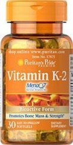 Vitamina K-2, 50 mcg, 30 buc