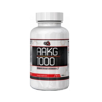 AAKG 1000 mg (Arginina Alfa Ketoglutarat) 100 tablete, Oxid Nitric, creste energia si pomparea
