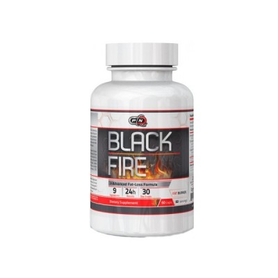 Black Fire, 60 Capsule, arde grasimile, definire masa musculara