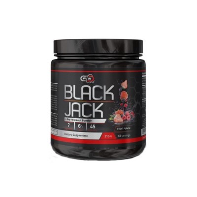 Black Jack (Oxid Nitric puternic) 375 grame, pompare si antrenamente intense