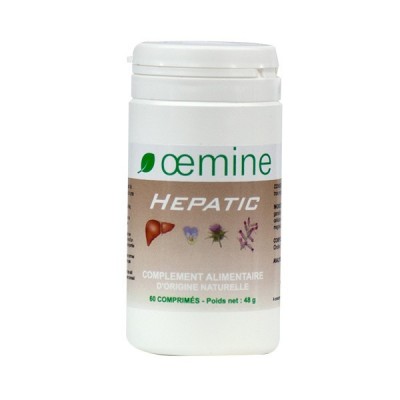 Oemine Hepatic - 60 capsule, Silimarina si Colina, detoxifiere ficat