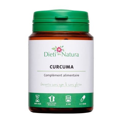 Curcuma, 60 capsule, pentru articulatii sanatoase