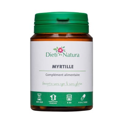 Myrtille (Pudra Afine) 60 capsule, imbunatateste vederea, sanatatea ochilor