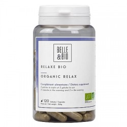 Relaxe Bio, 120 capsule, proprietati de relaxare, reduce oboseala, in caz de stres si suprasolicitare