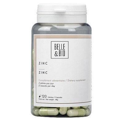 Zinc, 120 capsule, intareste imunitatea, pentru sanatatea pielii, face parul mai frumos