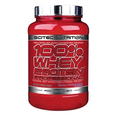 100% Whey Professional 920 grame, 100% din proteină de zer, Ajuta la cresterea masei musculare, Conţinut excelent de aminoacizi si glutamina