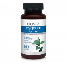 Pygeum (pentru bărbați) 100 mg 60 Capsule, reduce edemul de prostata