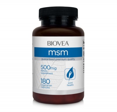 MSM 500mg 180 Capsule (Metilsulfonilmetan), inlaturarea ridurilor