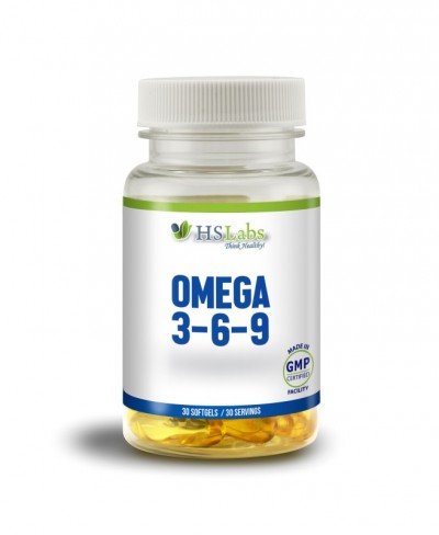 OMEGA 3-6-9, 30 gelule moi, protejeaza inima si articulatiile, tratament colesterol marit