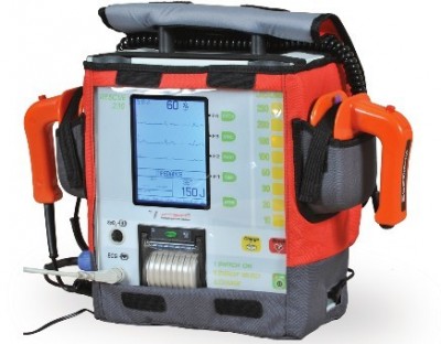 Defibrilator manual si semi-automat cu optiune AED inclusa, bifazic, model Rescue 230