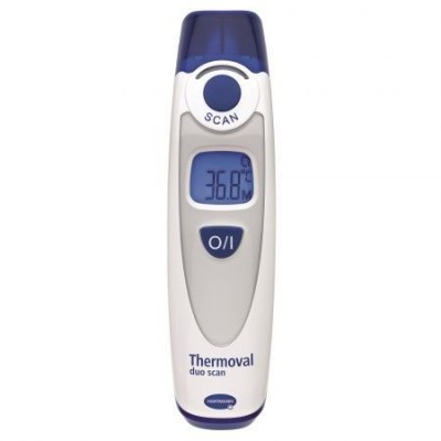 Termometru Hartmann Thermoval Duo Scan, cu infrarosu pentru frunte si ureche