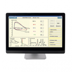 Sistem de diagnosticare pentru testare pulmonară