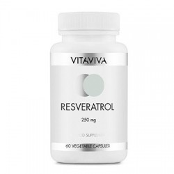 Resveratrol 250 mg 60 capsule, antioxidant puternic, ofera energie pe tot parcursul zilei