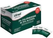 CLINELL ALCOOL 70% -2%CHLORHEXIDINĂ