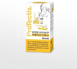 Protectis 10 ml+ Protectis cu vit. D3 portocale 10 tb