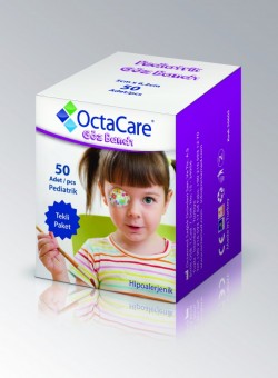 Plasturi oculari fete 5*6,2 cm Octacare