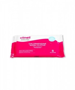 Clinell - lavete spalare pacient cu 2% clorhexidina