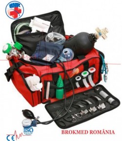 Kit geanta medicala de urgenta cu accesorii de prim ajutor tip 4