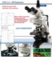 Microscop cu fluorescenta