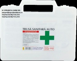 TRUSA SANITARA AUTO DE PRIM AJUTOR - omologata RAR