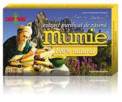 Extract purificat de rasina Mumie - Prof. Dr. Marioara Godeanu 100% natural  30tabl