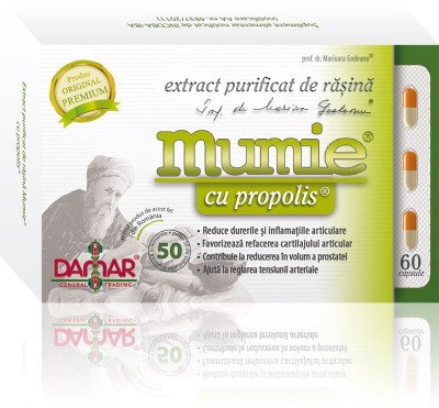 Extract purificat de rasina Mumie cu propolis - Prof. Dr. Marioara Godeanu